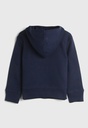 Blusa De Moletom GAP Infantil Logo Azul-Marinho