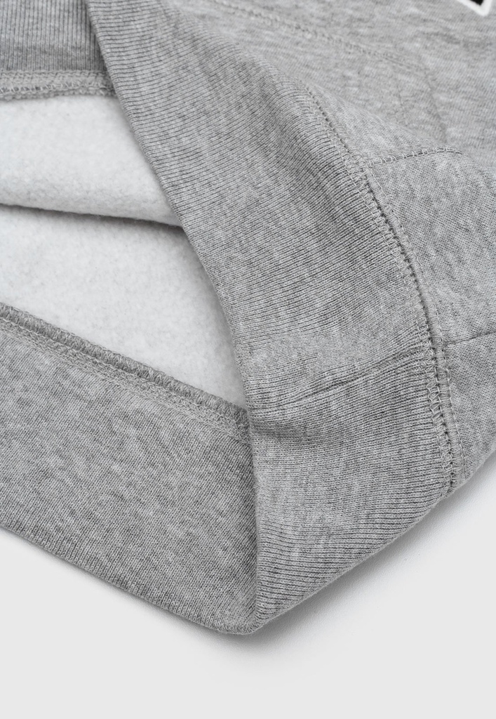 Blusa De Moletom GAP Infantil Logo Cinza