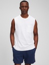 100% Organic Cotton Muscle Sleeveless Pocket T-Shirt