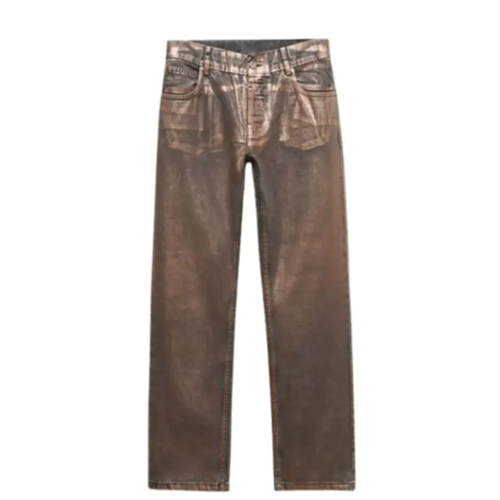 Pantalon de Mezclilla Levis C Dorado-Metalico T 26w