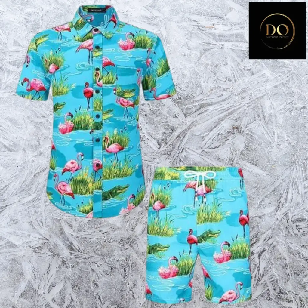 Conjunto Playero Mcedar C Verde T XL