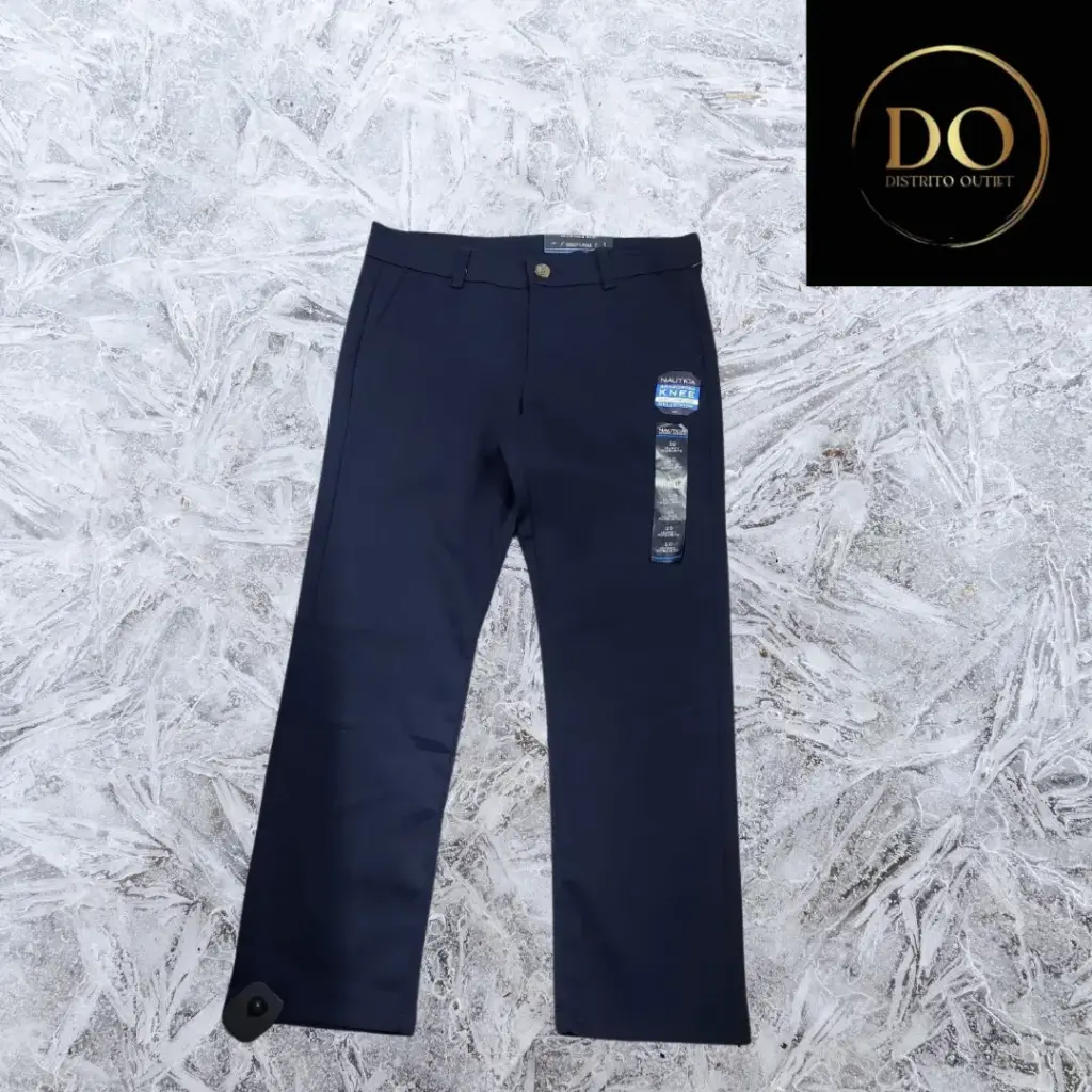 Pantalon Nautica C Azul marino T 10