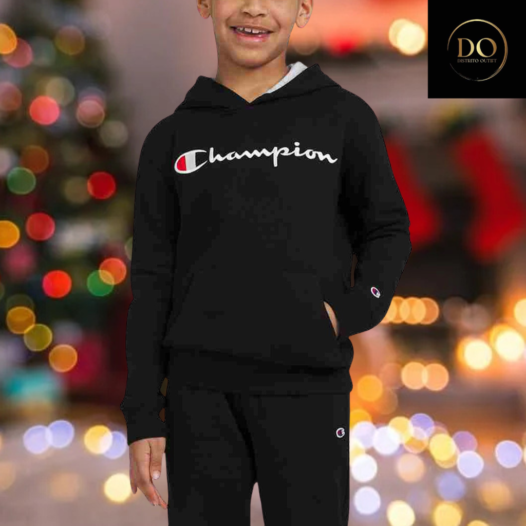 Sudadera Champion C Negro T M