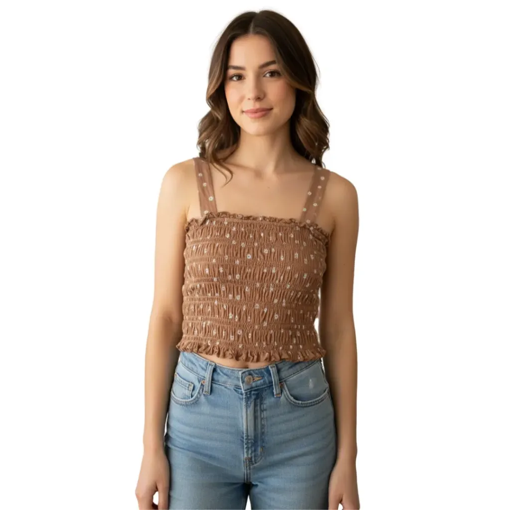 [228132] Blusa Corta American Eagle  C café T M