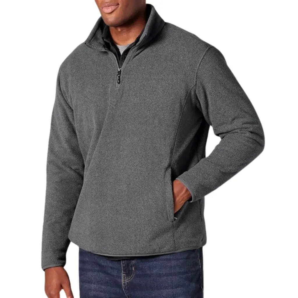[2L6B] Quarter-Zip Polar C Gris T XXL