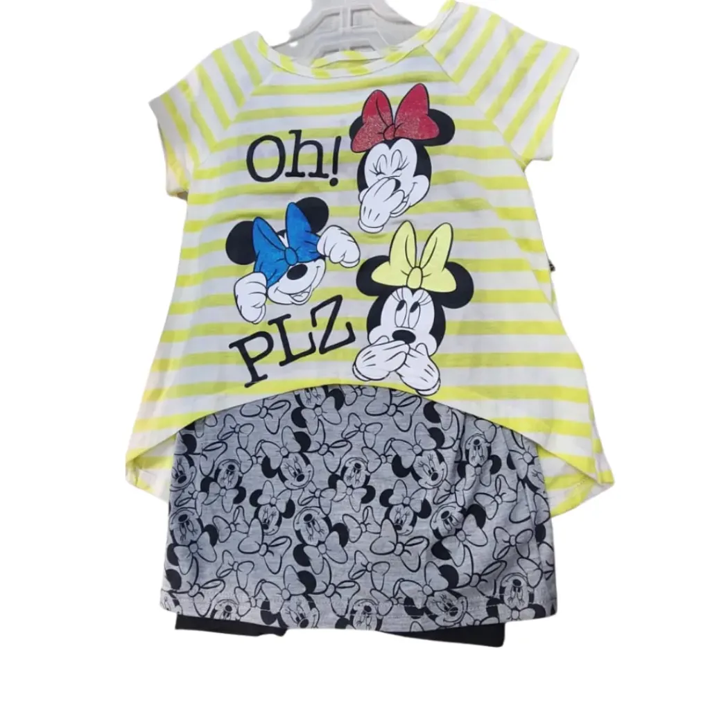 Conjunto 3 piezas Mikey M C Amarillo-Negro T 4