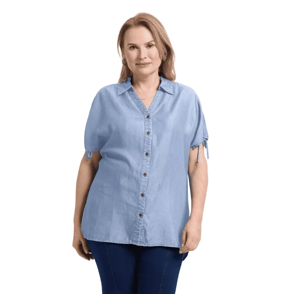 Camisa  Mezclilla Daily/Ritual C Azul T XL