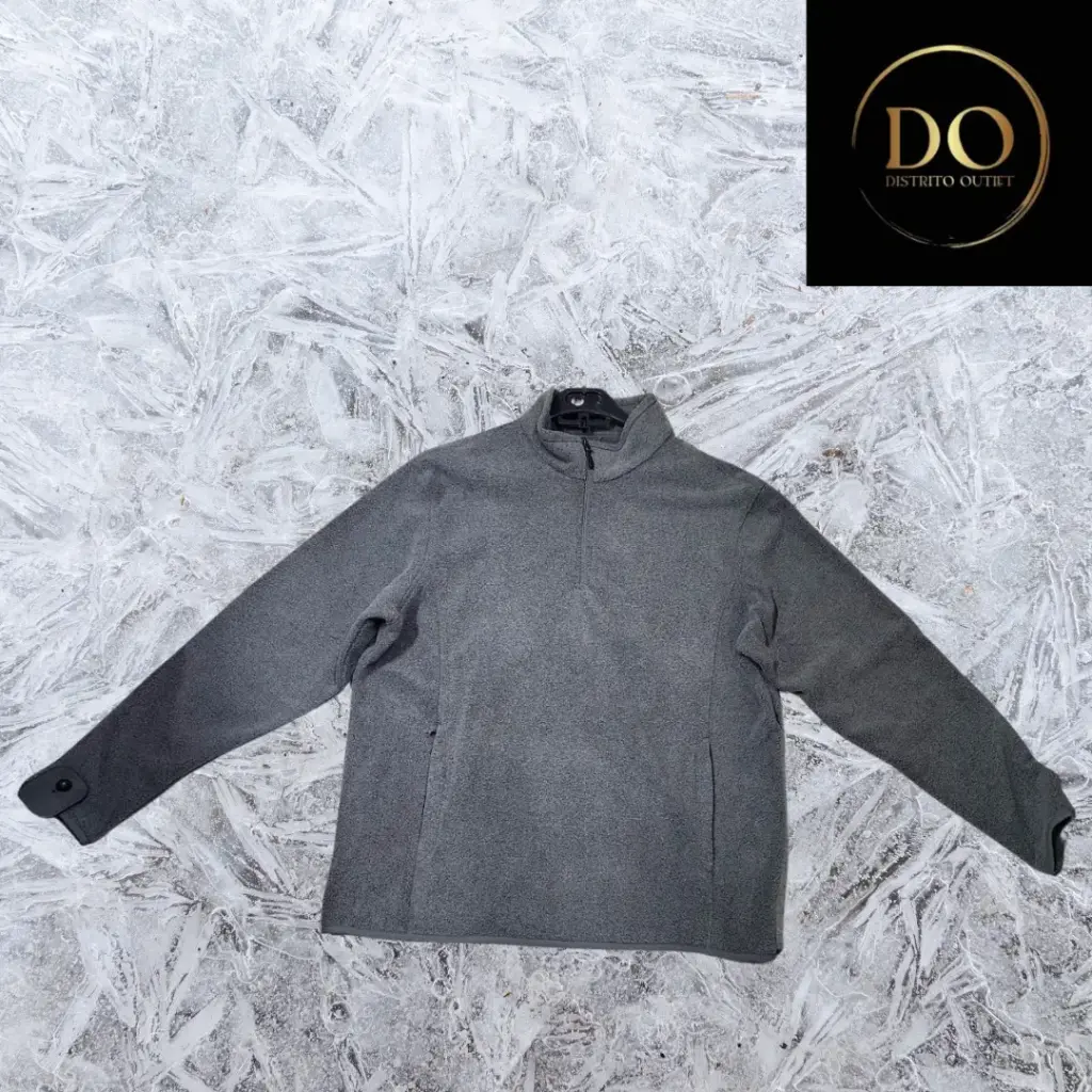 Quarter-Zip Polar C Gris T L