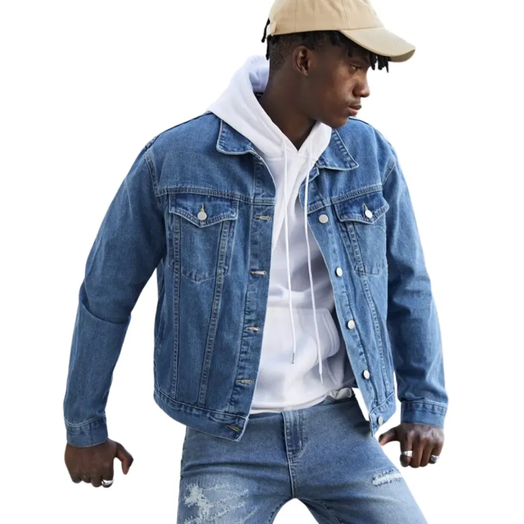 chamarra levis C Azul marino T L