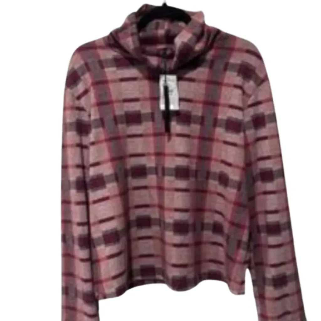 Blusa Cuello Tortuga  C Rosa T S