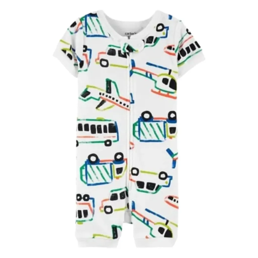 Pañalero short 2 pzas. CARTER'S C Varios colores T 12 meses