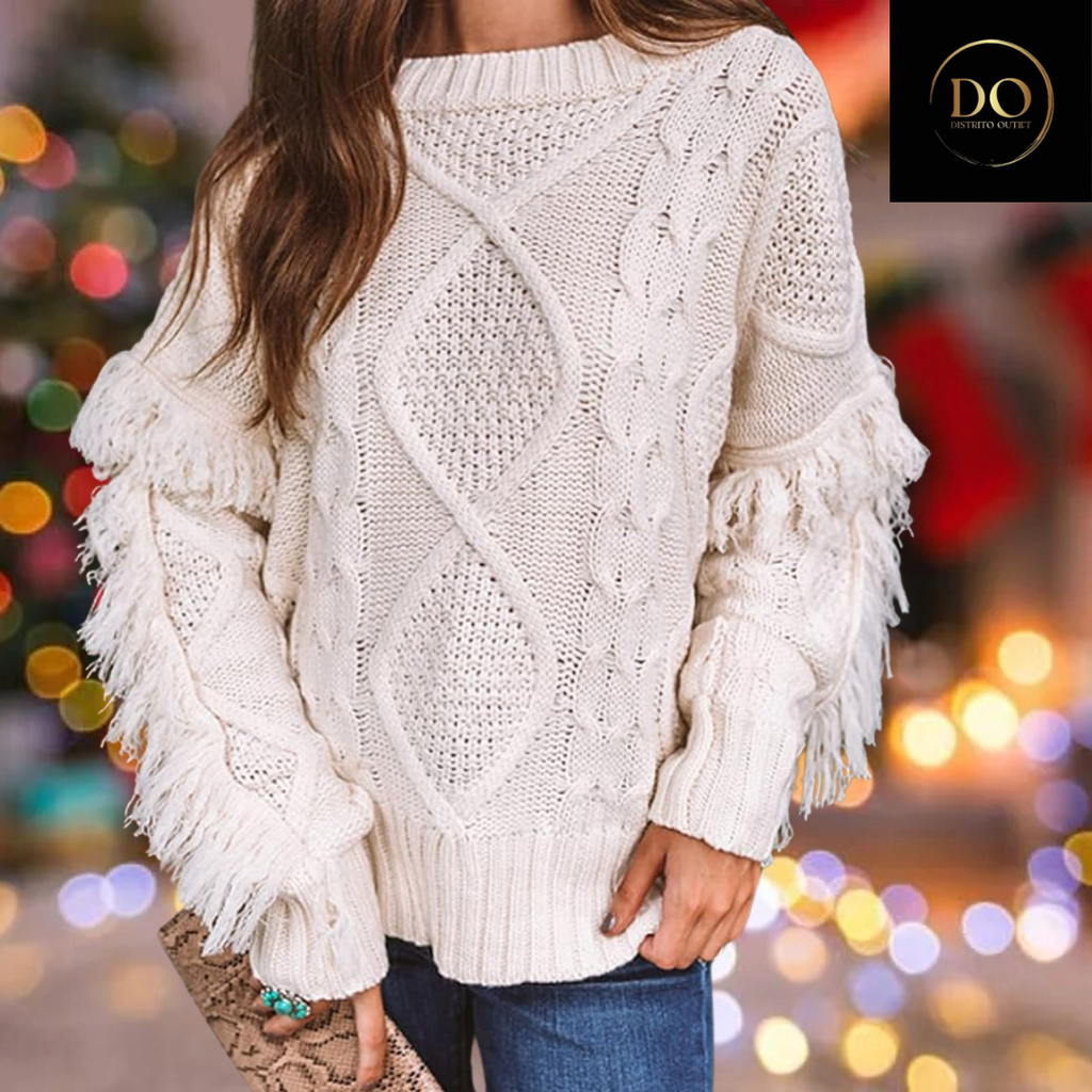 Sueter American Eagle C Beige T M