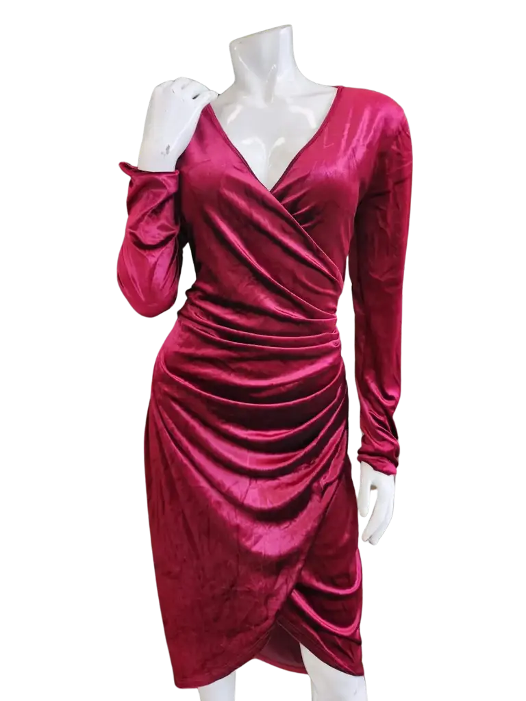 Vestido C Guinda T S