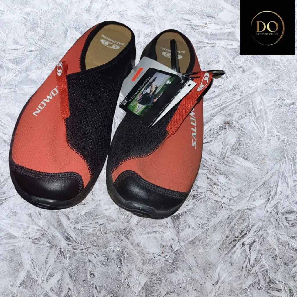 [2941] Sandalia SALOMON C Negro- Rojo T 26.5