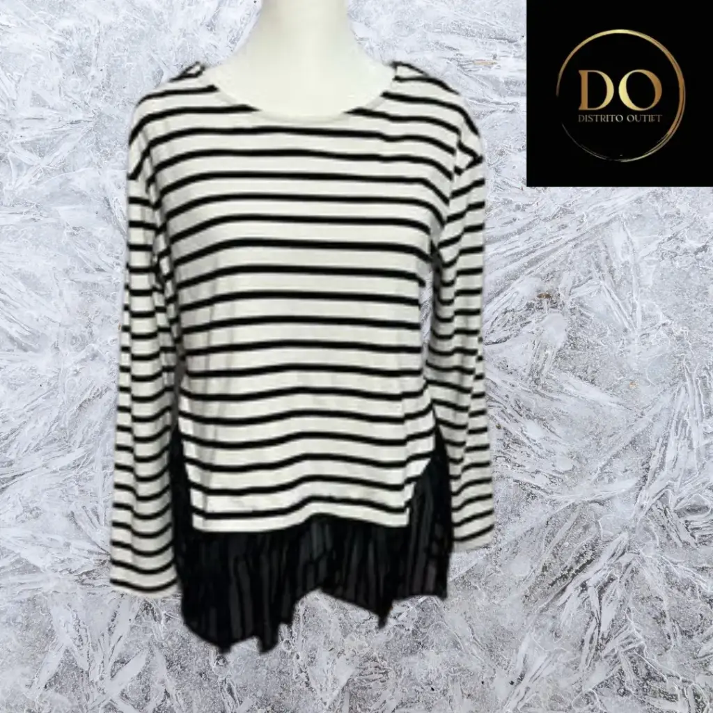 Bluson  PLEIONE C Negro - Crema T S