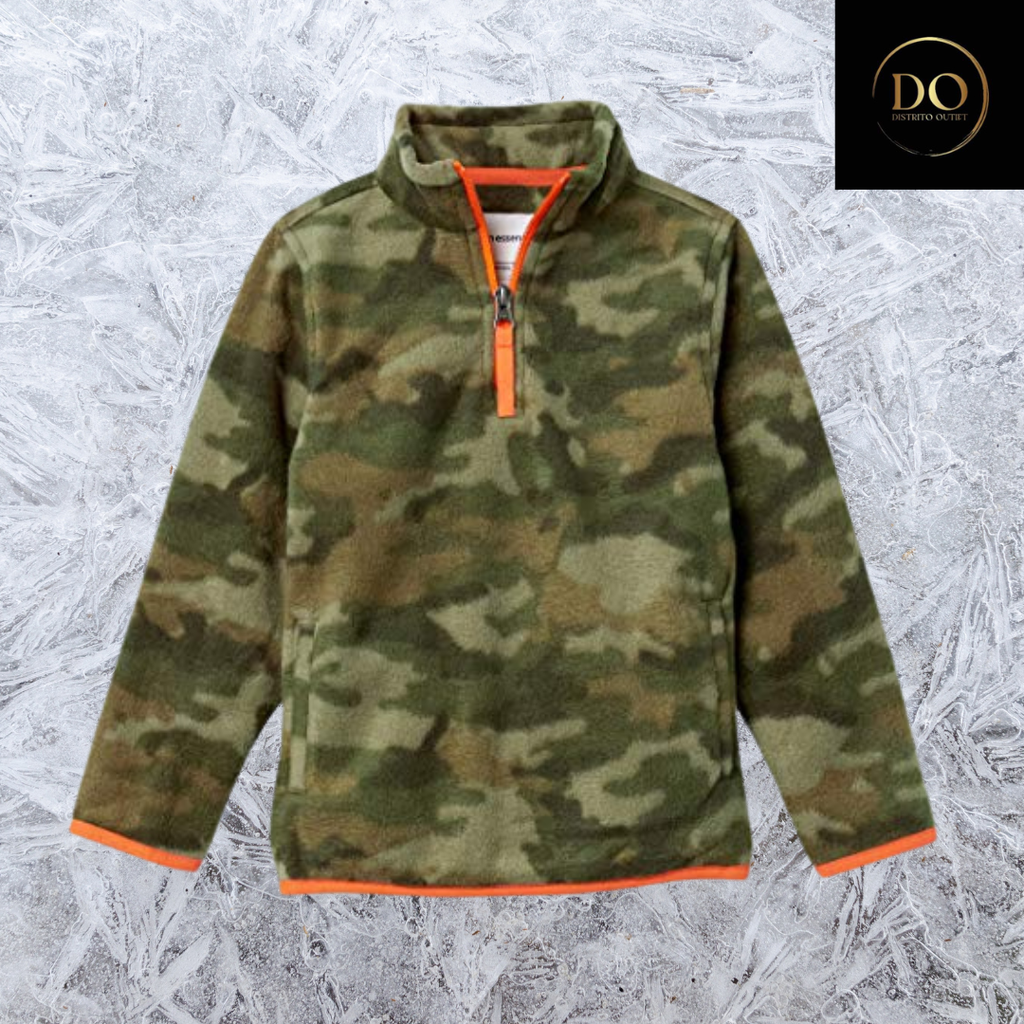 [L2Z1] Sudadera polar C Verde Militar T XXL