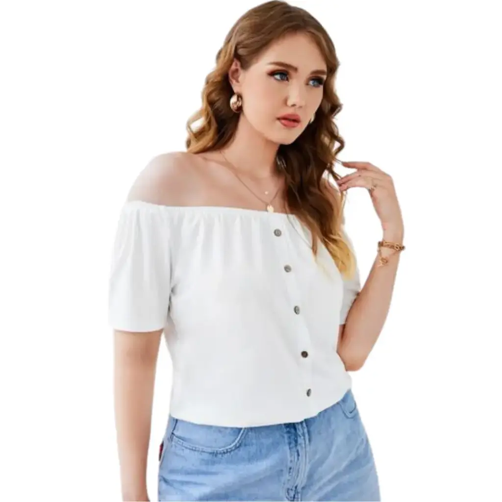 Blusa American Eagle C Blanco T XL