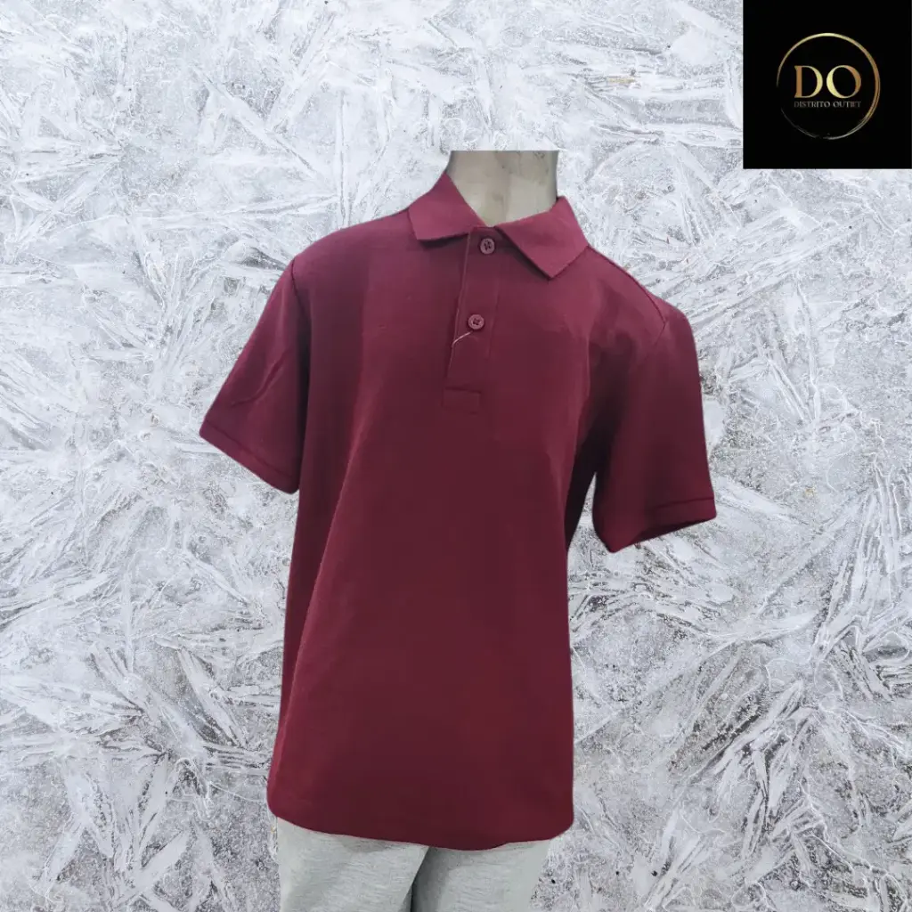 [1022] Playera tipo polo NAUTICA C GUINDA T 8