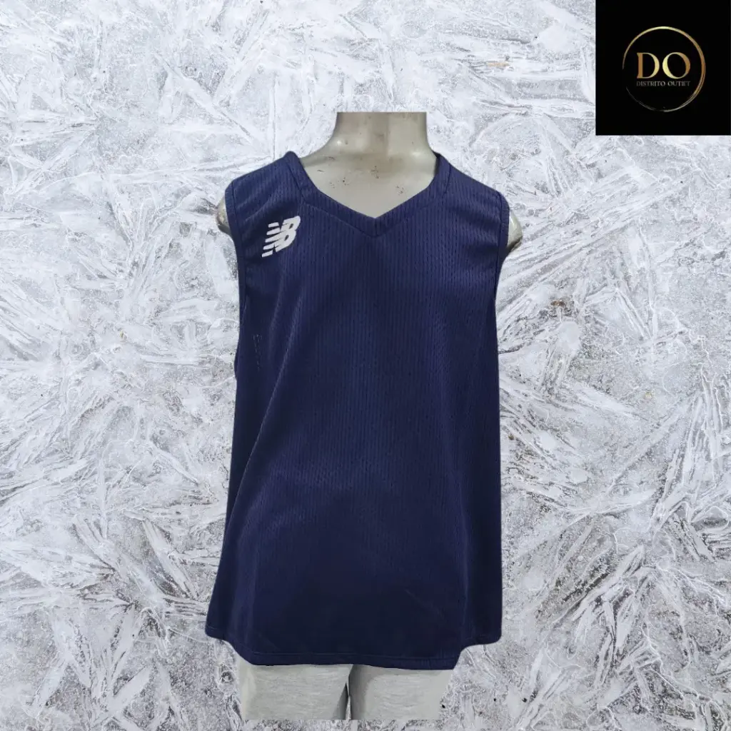 [7619] Playera New Balance C Azul marino T L