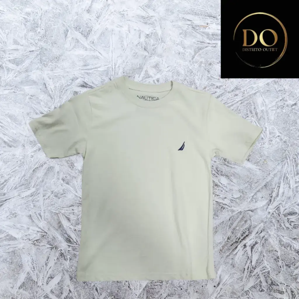 [4844] Playera  NAUTICA C Verde T 8