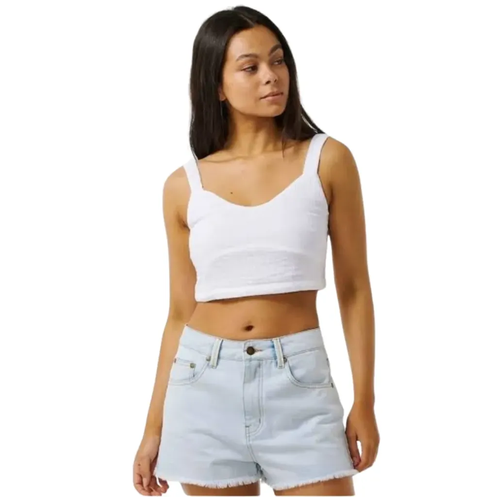 Blusa de tirantes AERIE C Crema T S