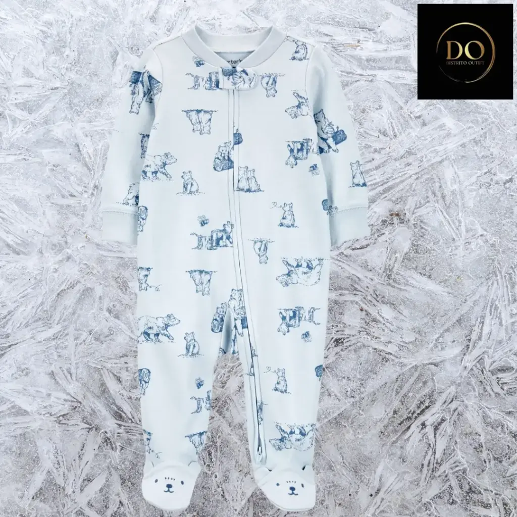 [1609] Mameluco Carter's C Azul T pre 0 meses