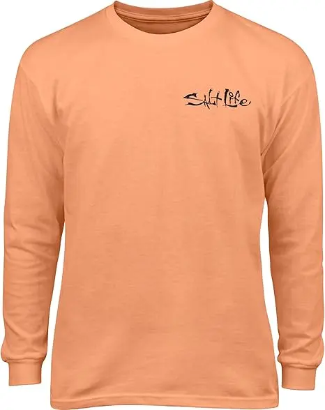 Playera manga larga   de playa REEL LIFE C Salmon T XL