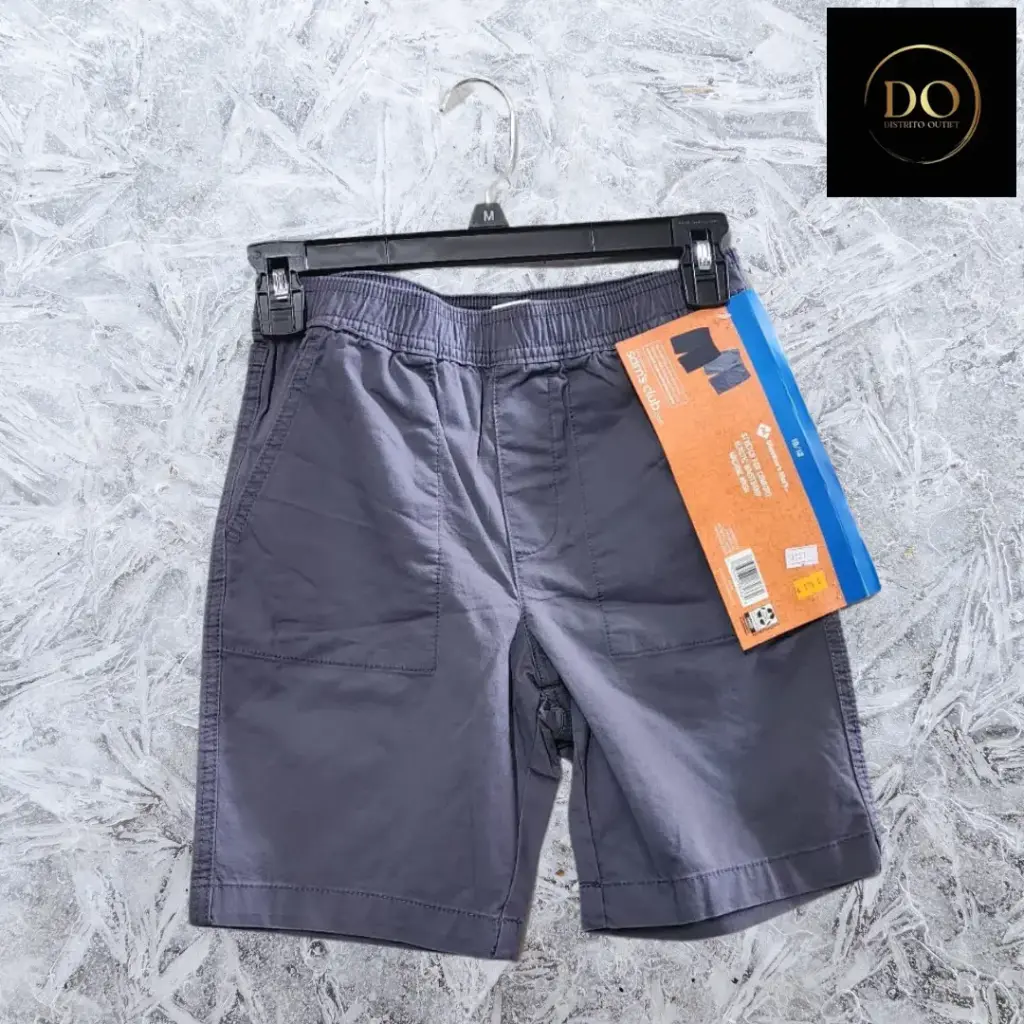 [5664] Short WOVEN  C Gris T 10