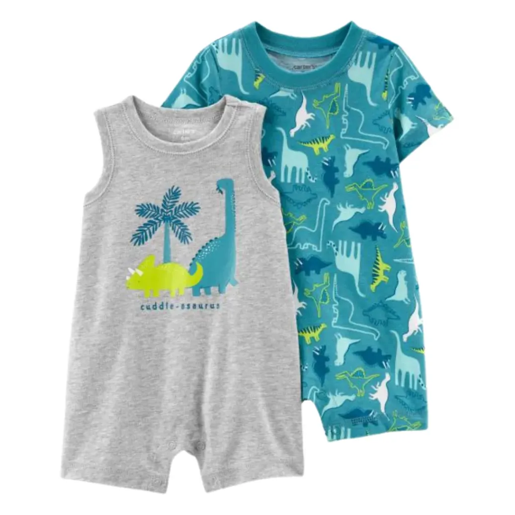 Pañalero short 2 pzas. CARTER'S C Varios colores T 18 meses