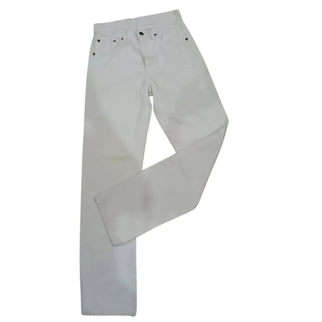 Pantalon de Mezclilla Levis C Blanco T 32x 27