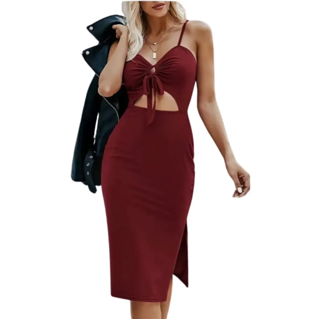 Vestido Capuffy C Rojo T L