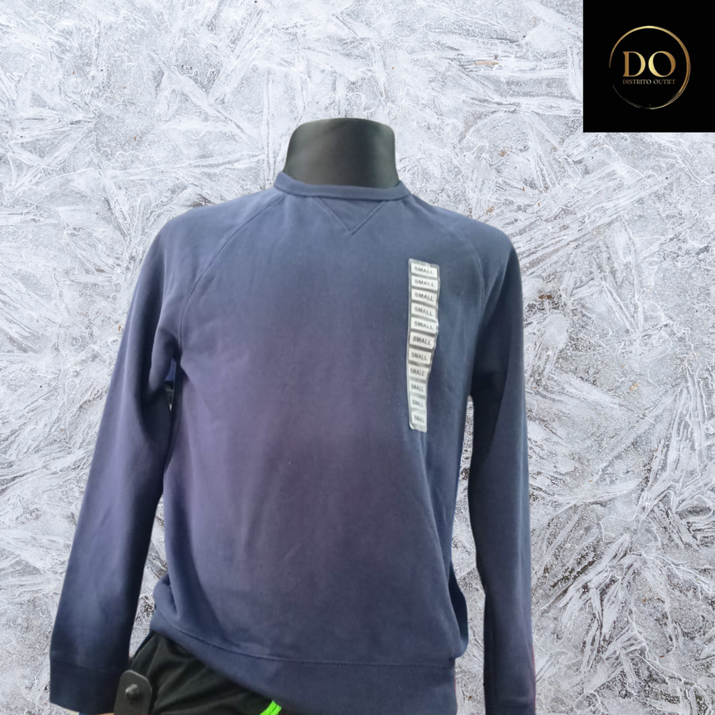 Sudadera Crew C Azul T S