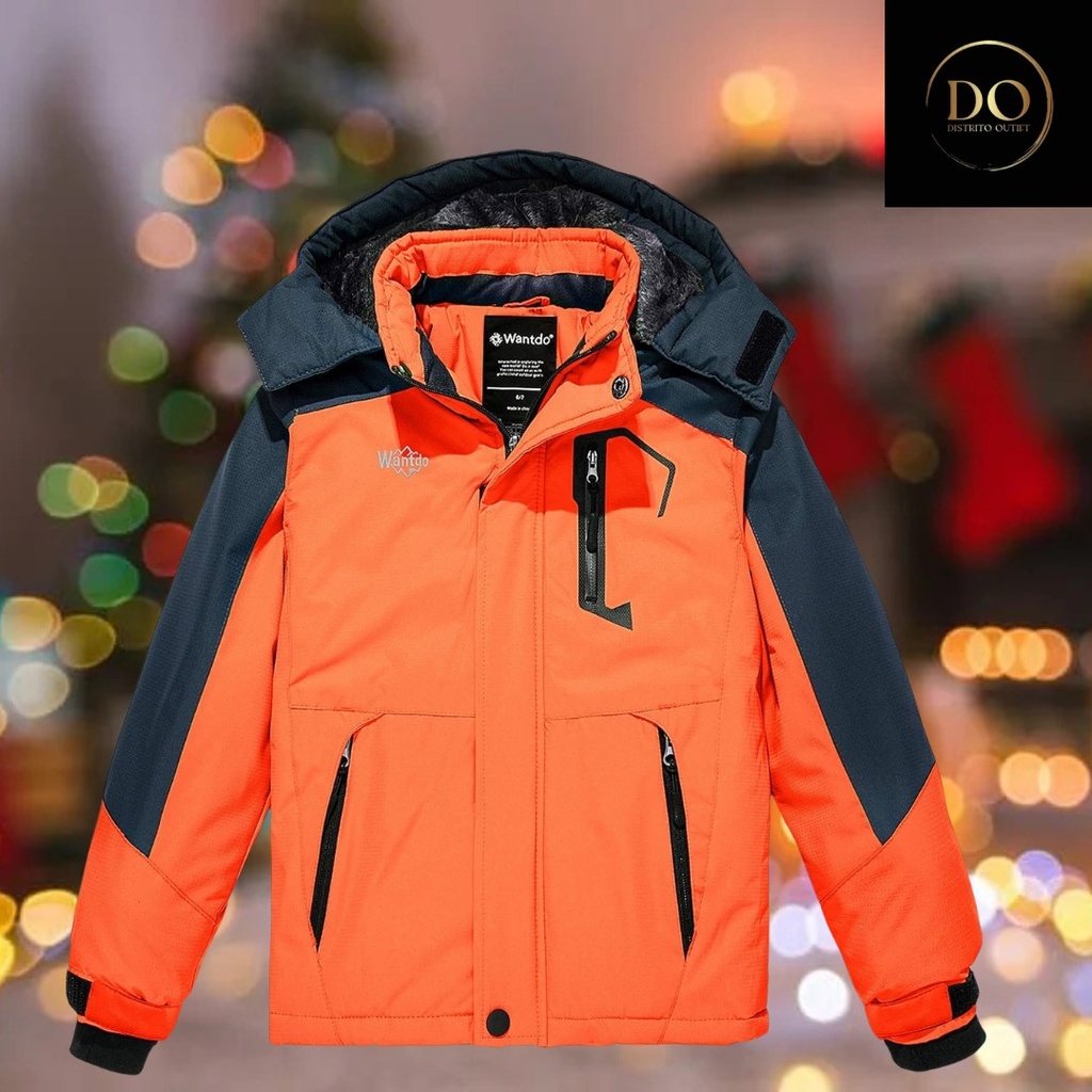  Chamarra Wantdo C Naranja T 14