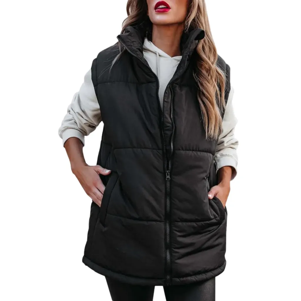 chaleco C Negro T 12