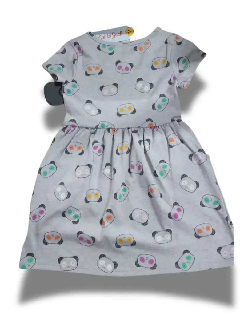 Vestido Cat y Jack C Gris T XS