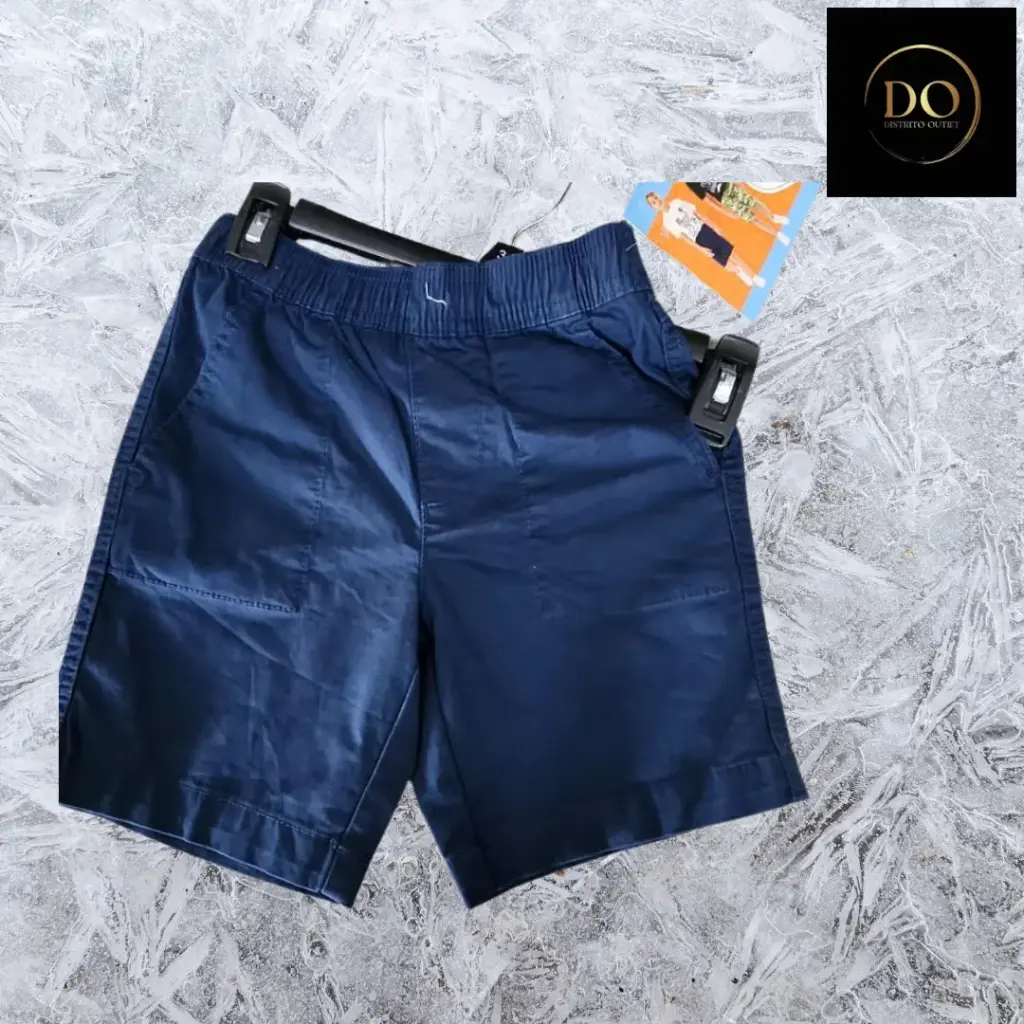 [5750] Short WOVEN  C Azul marino T 6