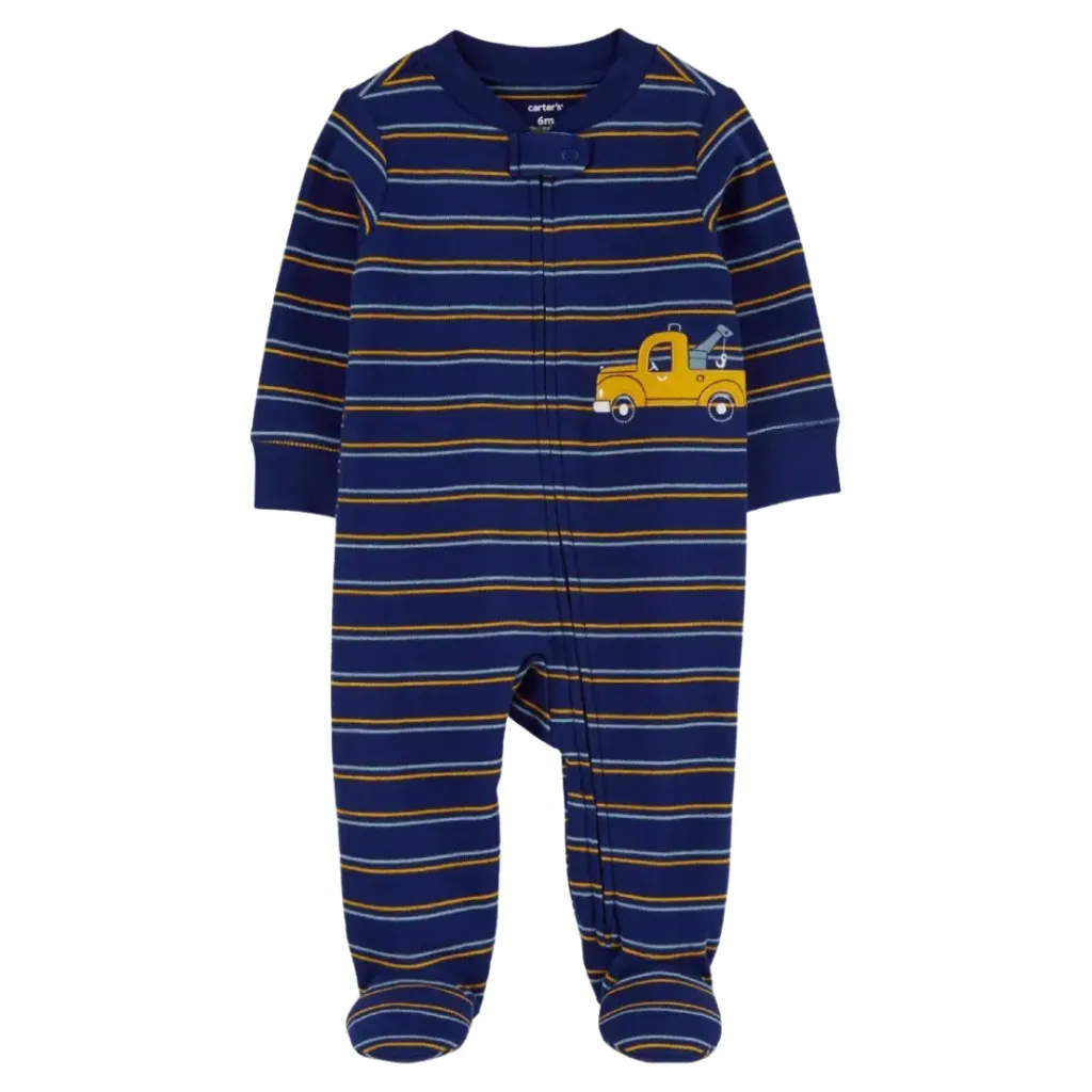 [3170] Mameluco Carter's C Azul marino T 6 meses