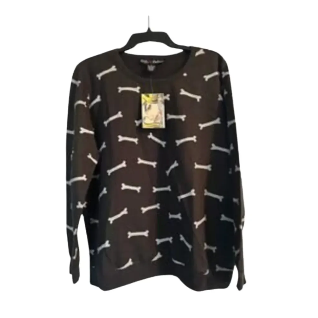 Sudadera Polly & Esther C Negro T XL