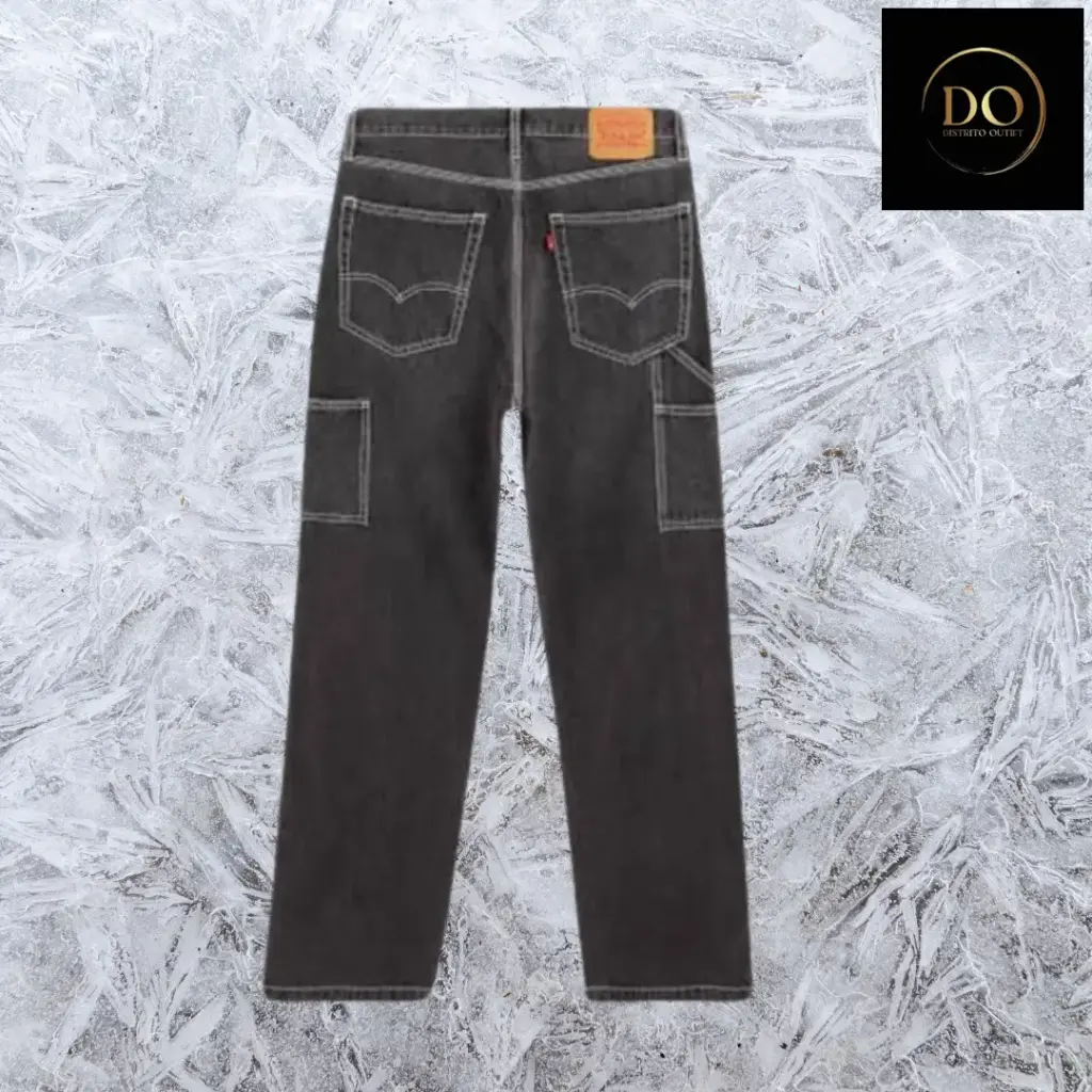 Pantalon de Mezclilla Levis C Gris T 34w x 30l