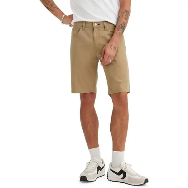 short de Mezclilla levis C khaki T 42w