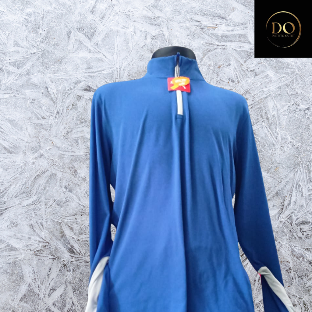 Playera manga larga PUMA C Azul marino T XL