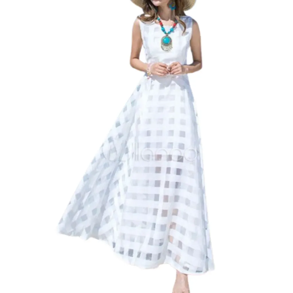 Vestido SHEIN C Crema T XS