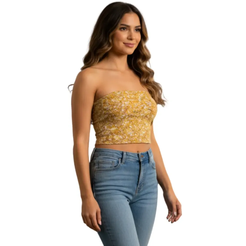 Crop Top  C Amarillo T L