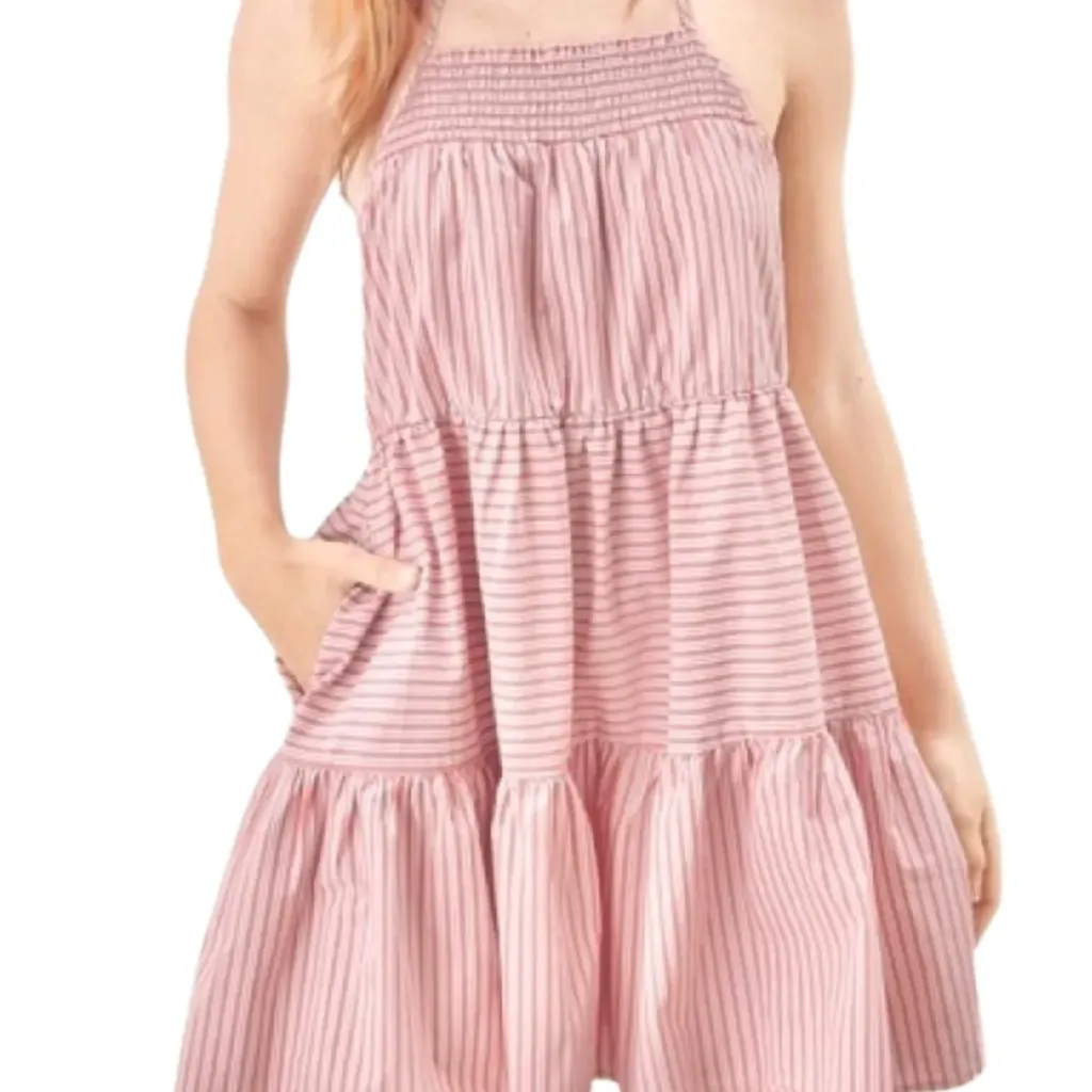 Vestido American Eagle C Rosa T XL