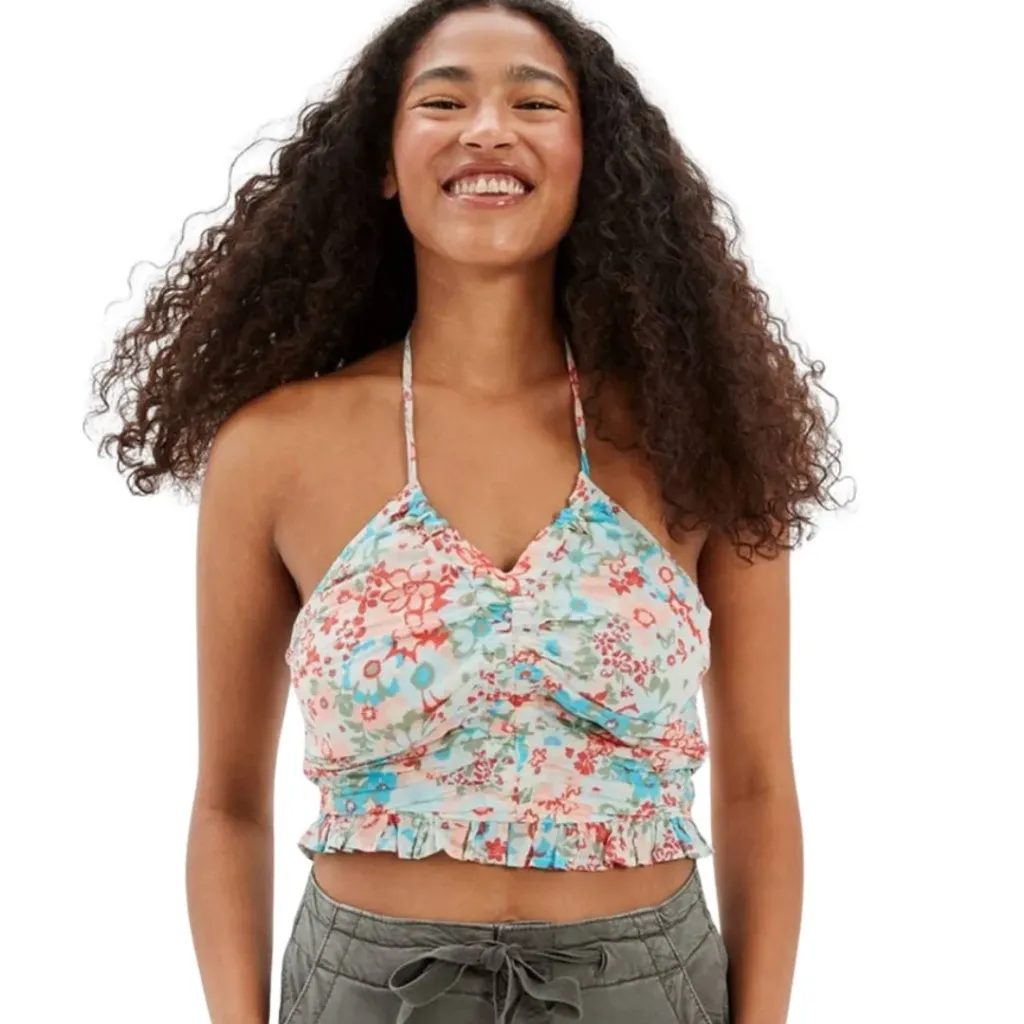 Crop Top Aerie C Floral T L