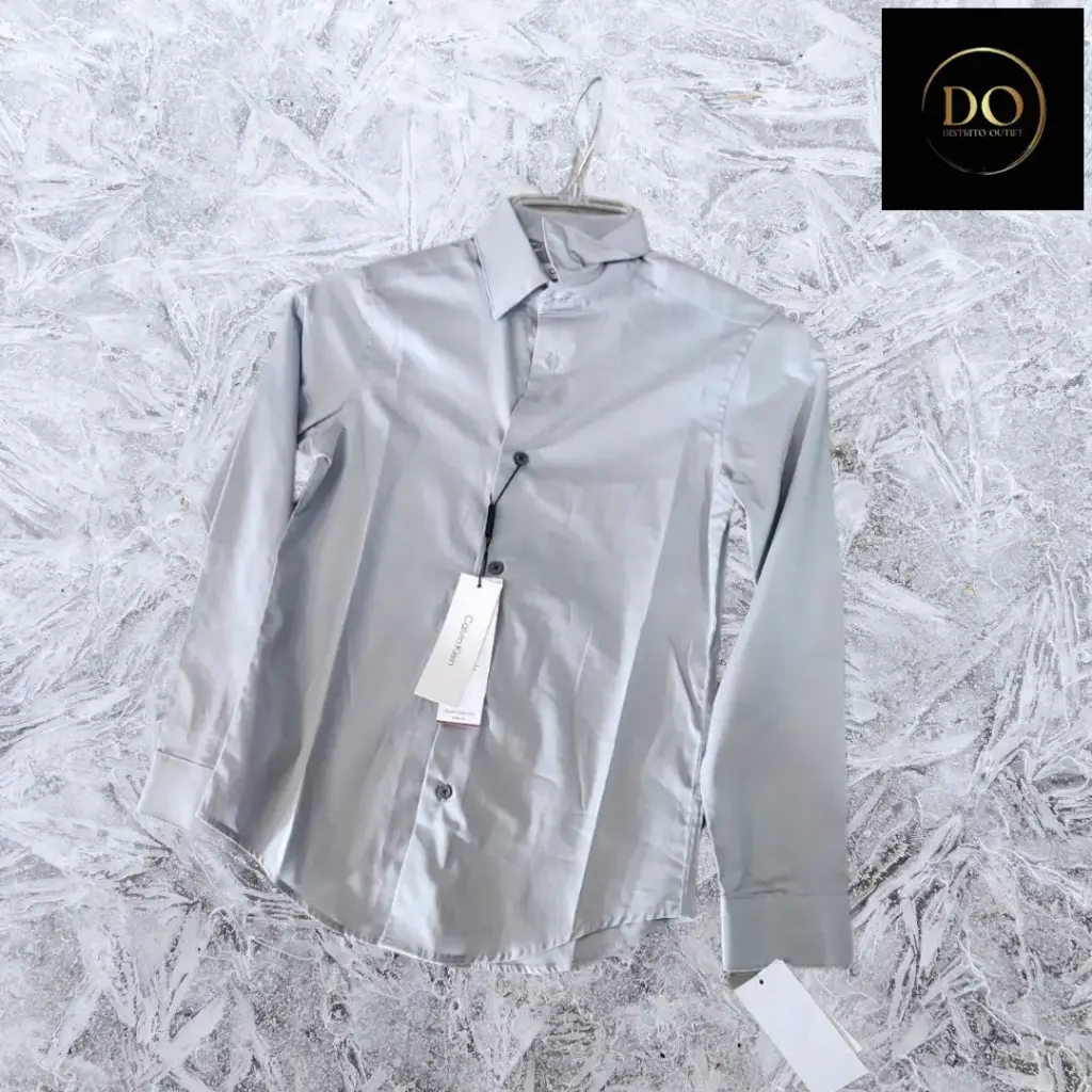 Camisa CALVIN KLEIN C Gris T 10
