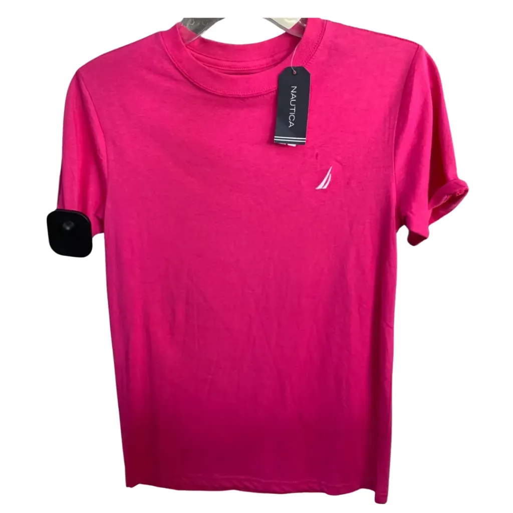 Playera  NAUTICA C Rosa T 10