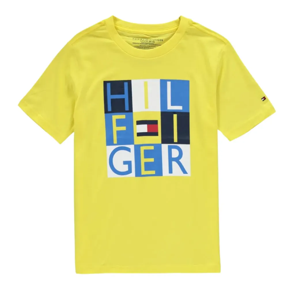 Playera  TOMY HILFIGER C Amarillo T 2