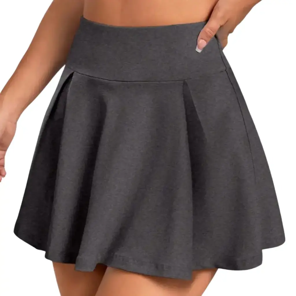 Falda AERIE C Gris T L