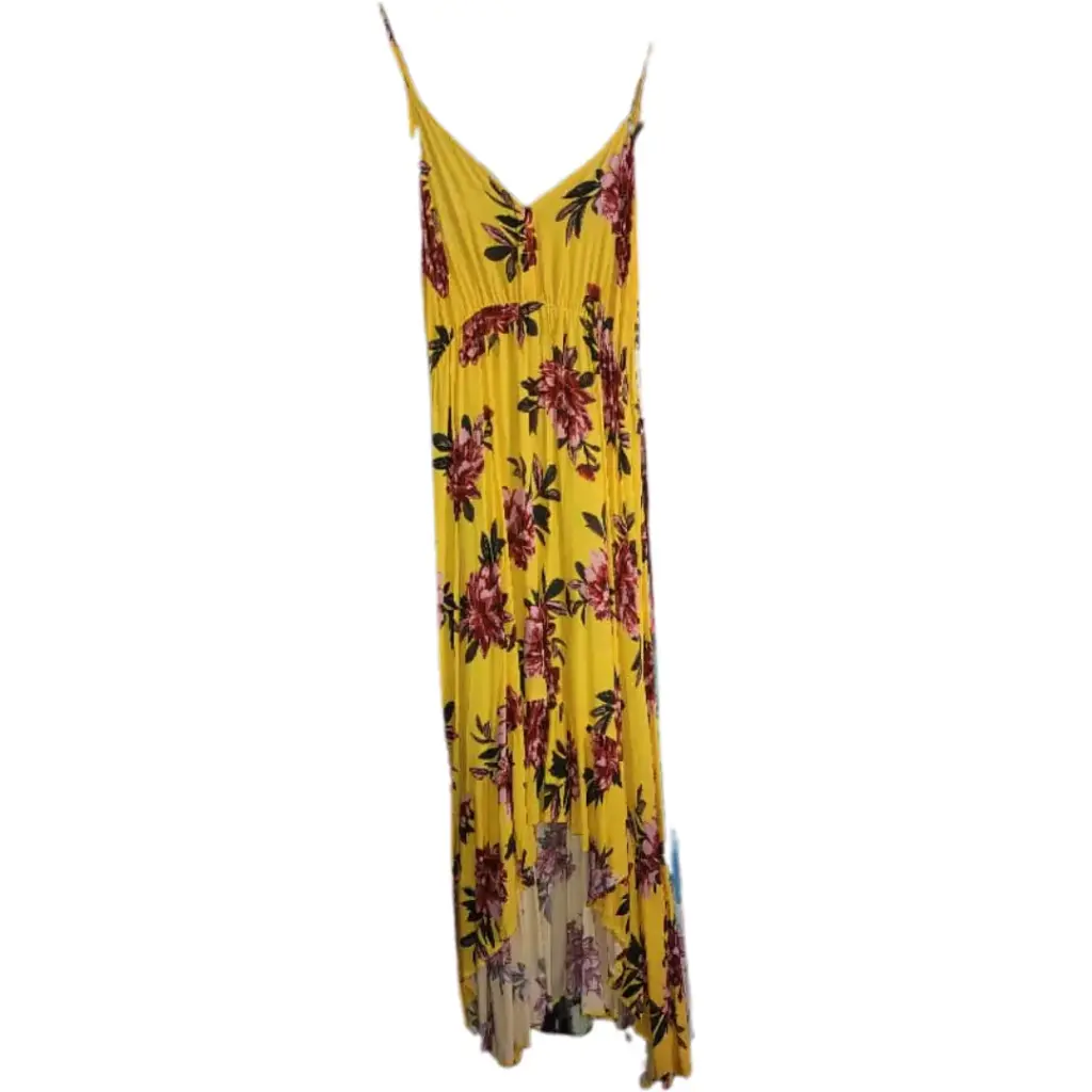Vestido Pacific Vibes C Amarillo T XL